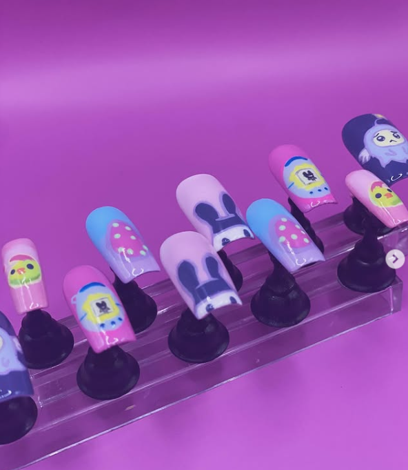 Custom Nail Art Press-on Nail Set